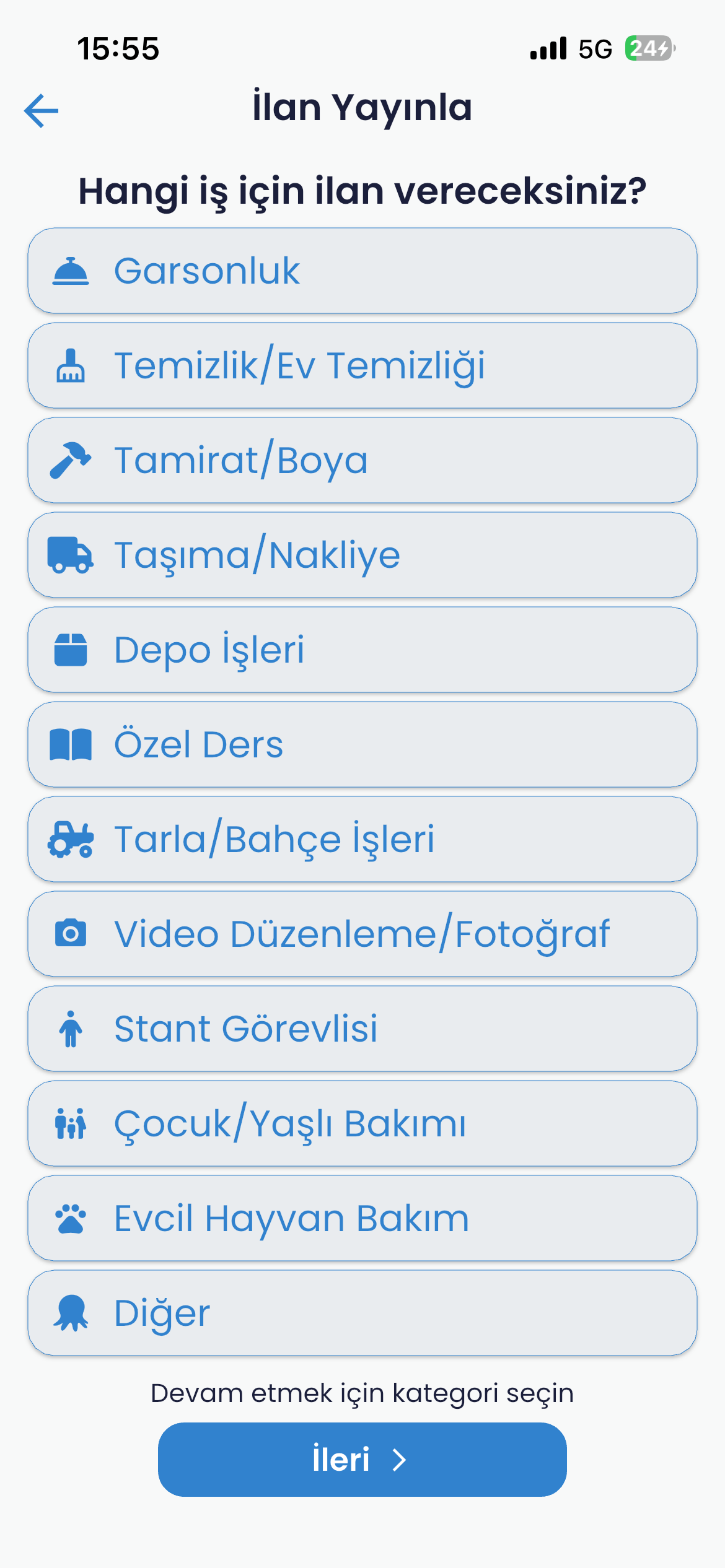 İhtiyacınızı Belirleyin